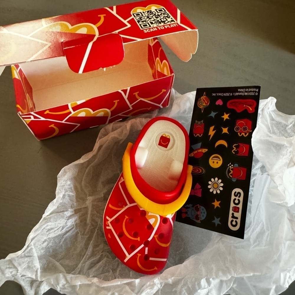 Rare McDonald's X Croc Toy BOX #2